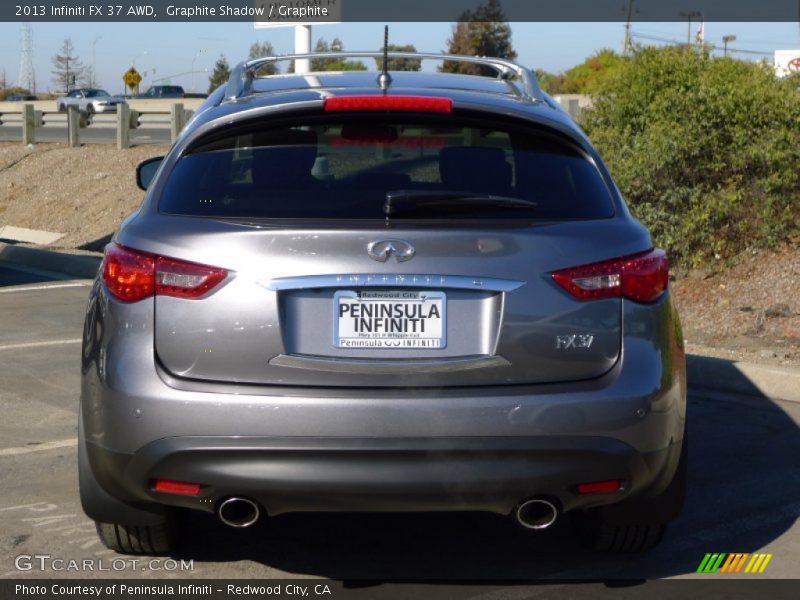 Graphite Shadow / Graphite 2013 Infiniti FX 37 AWD