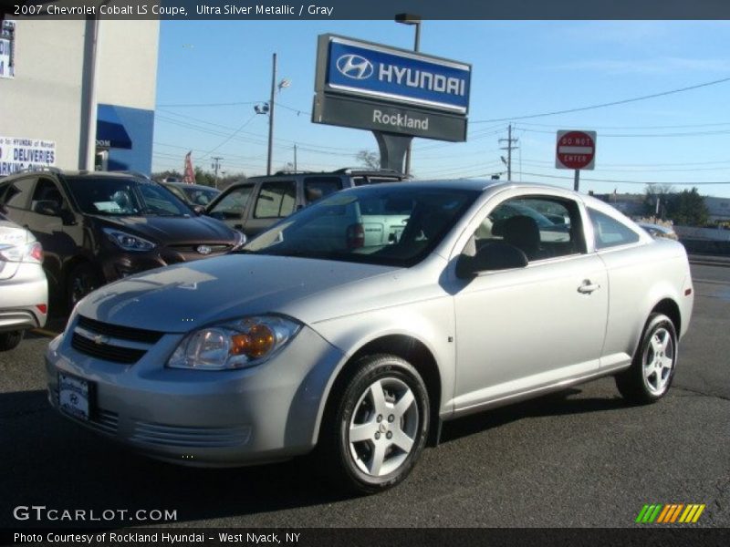 Ultra Silver Metallic / Gray 2007 Chevrolet Cobalt LS Coupe