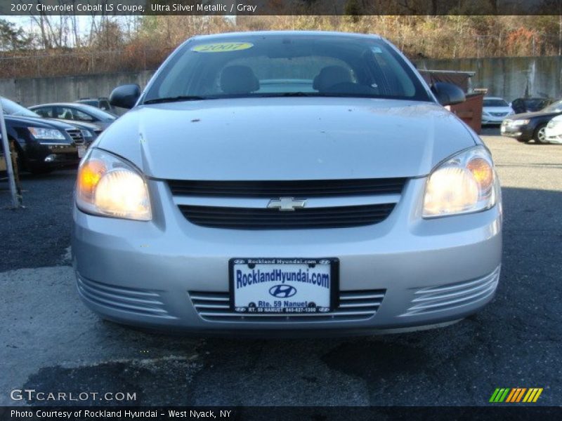 Ultra Silver Metallic / Gray 2007 Chevrolet Cobalt LS Coupe