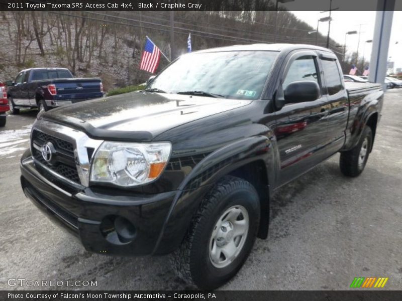 Black / Graphite Gray 2011 Toyota Tacoma SR5 Access Cab 4x4