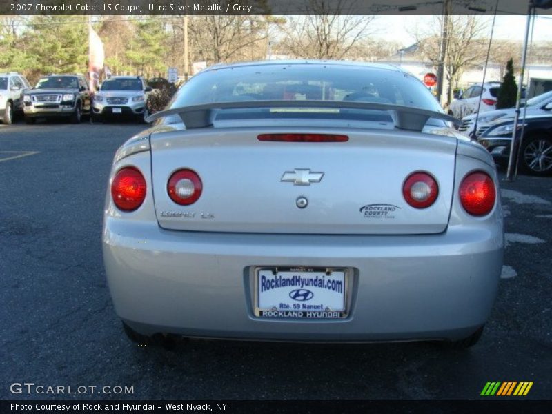 Ultra Silver Metallic / Gray 2007 Chevrolet Cobalt LS Coupe