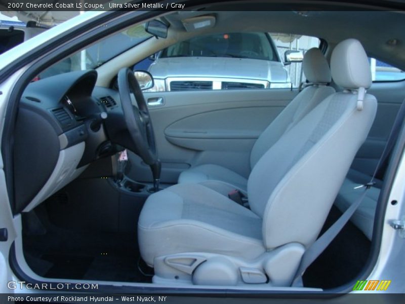 Front Seat of 2007 Cobalt LS Coupe