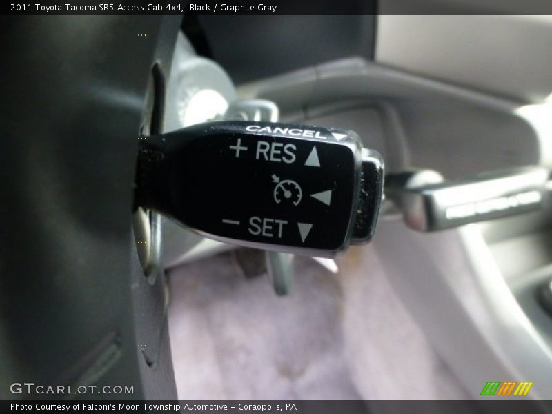 Black / Graphite Gray 2011 Toyota Tacoma SR5 Access Cab 4x4