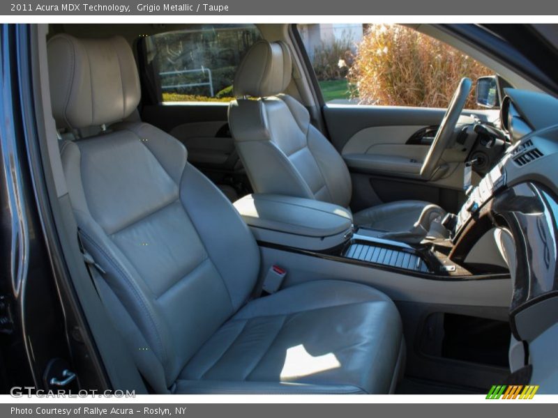 Grigio Metallic / Taupe 2011 Acura MDX Technology