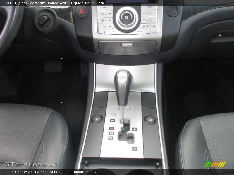 Liquid Silver / Black 2010 Hyundai Veracruz Limited AWD