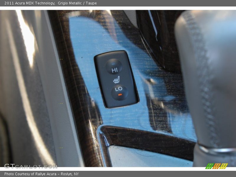 Grigio Metallic / Taupe 2011 Acura MDX Technology