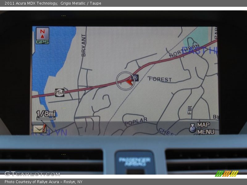 Grigio Metallic / Taupe 2011 Acura MDX Technology