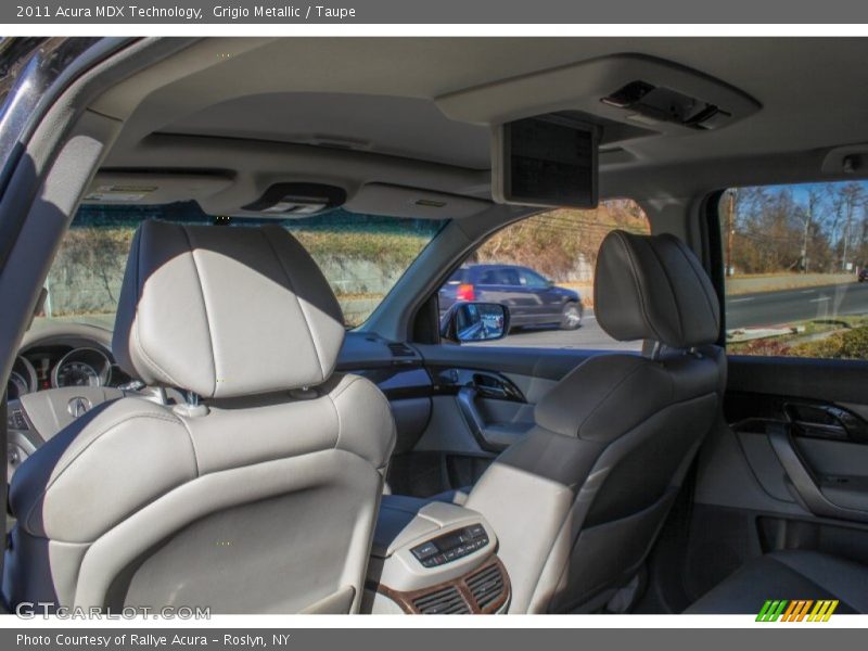 Grigio Metallic / Taupe 2011 Acura MDX Technology