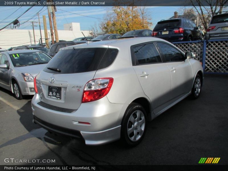 Classic Silver Metallic / Dark Charcoal 2009 Toyota Matrix S