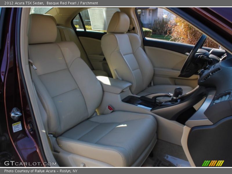 Basque Red Pearl / Parchment 2012 Acura TSX Sedan