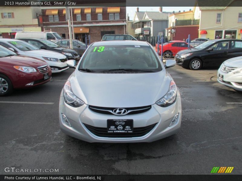 Silver / Gray 2013 Hyundai Elantra GLS