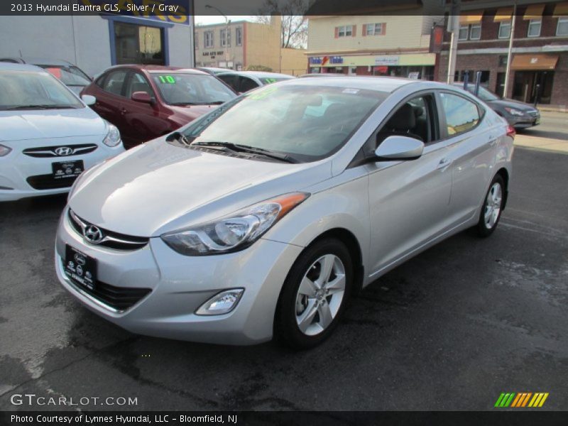 Silver / Gray 2013 Hyundai Elantra GLS