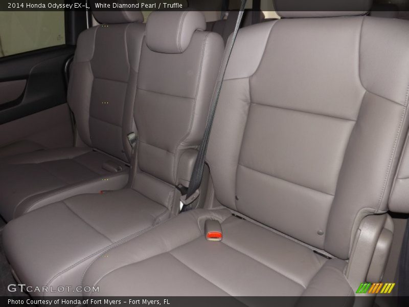 White Diamond Pearl / Truffle 2014 Honda Odyssey EX-L