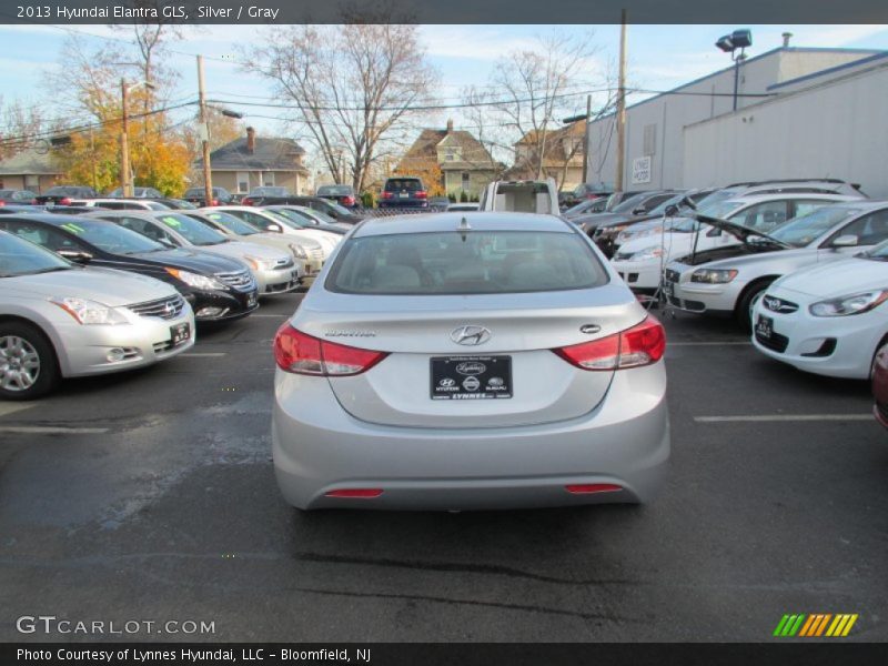 Silver / Gray 2013 Hyundai Elantra GLS