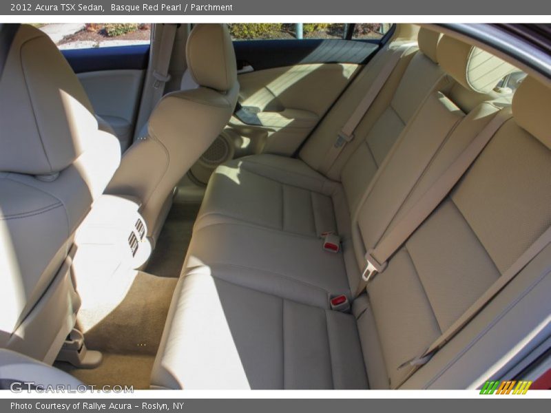 Basque Red Pearl / Parchment 2012 Acura TSX Sedan