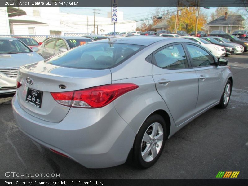 Silver / Gray 2013 Hyundai Elantra GLS