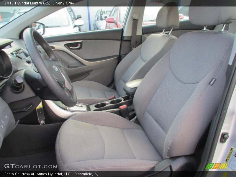 Silver / Gray 2013 Hyundai Elantra GLS
