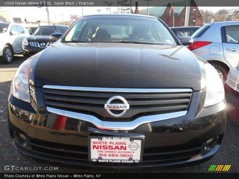 Super Black / Charcoal 2008 Nissan Altima 3.5 SE