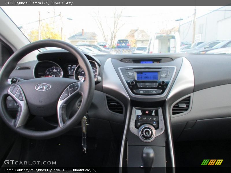 Silver / Gray 2013 Hyundai Elantra GLS