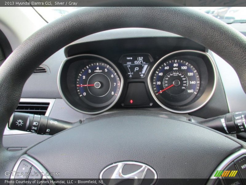 Silver / Gray 2013 Hyundai Elantra GLS