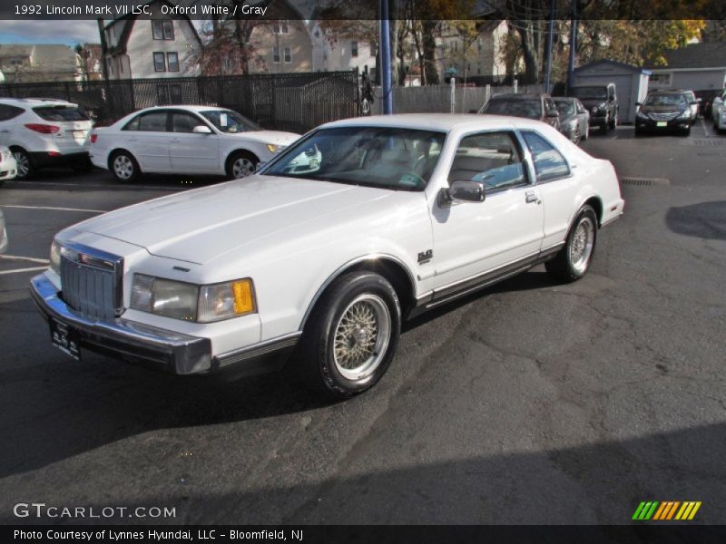 Front 3/4 View of 1992 Mark VII LSC