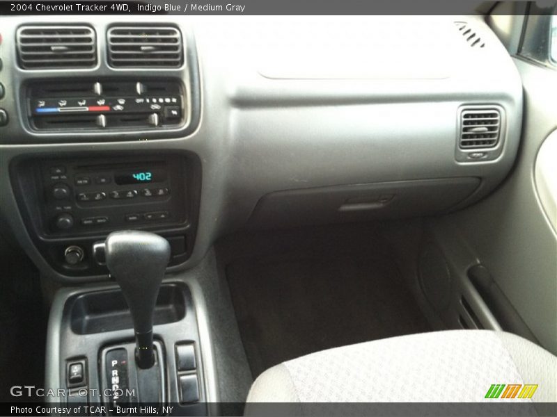 Indigo Blue / Medium Gray 2004 Chevrolet Tracker 4WD