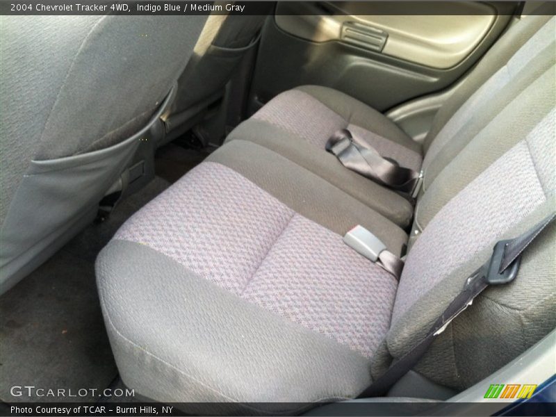 Indigo Blue / Medium Gray 2004 Chevrolet Tracker 4WD