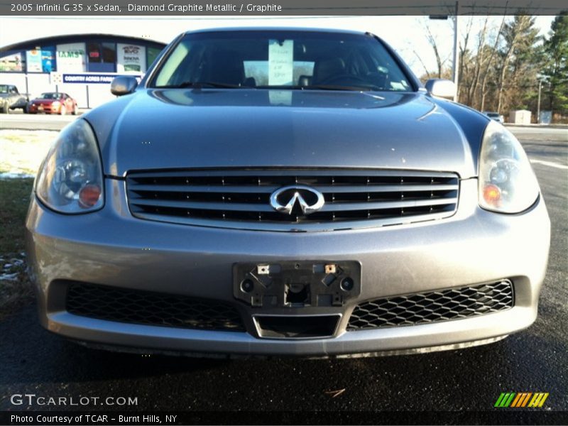 Diamond Graphite Metallic / Graphite 2005 Infiniti G 35 x Sedan