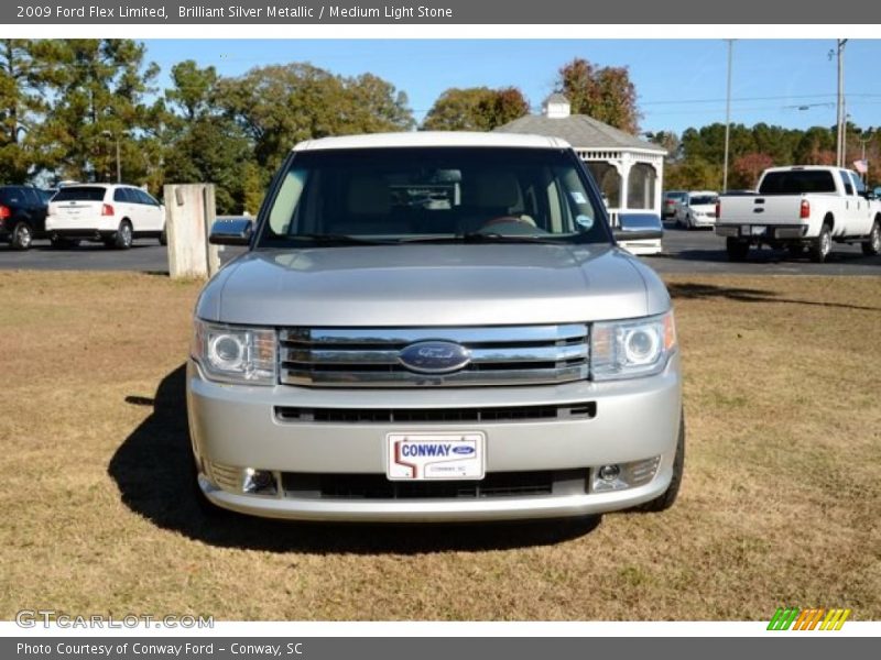 Brilliant Silver Metallic / Medium Light Stone 2009 Ford Flex Limited