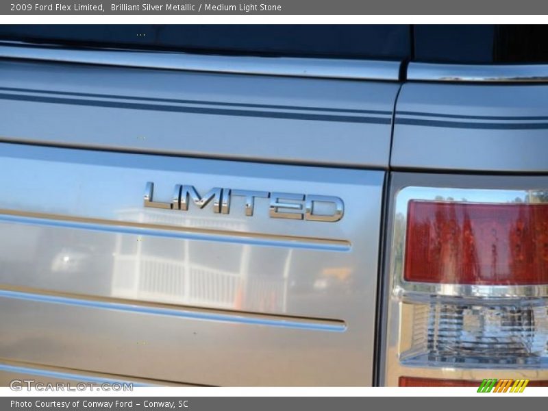 Brilliant Silver Metallic / Medium Light Stone 2009 Ford Flex Limited