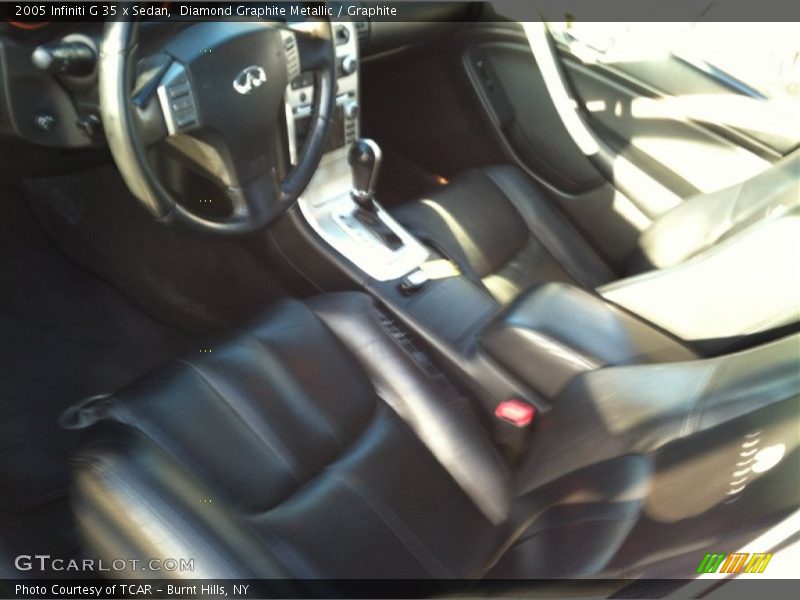 Diamond Graphite Metallic / Graphite 2005 Infiniti G 35 x Sedan