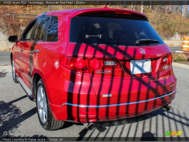 Moroccan Red Pearl / Ebony 2008 Acura RDX Technology