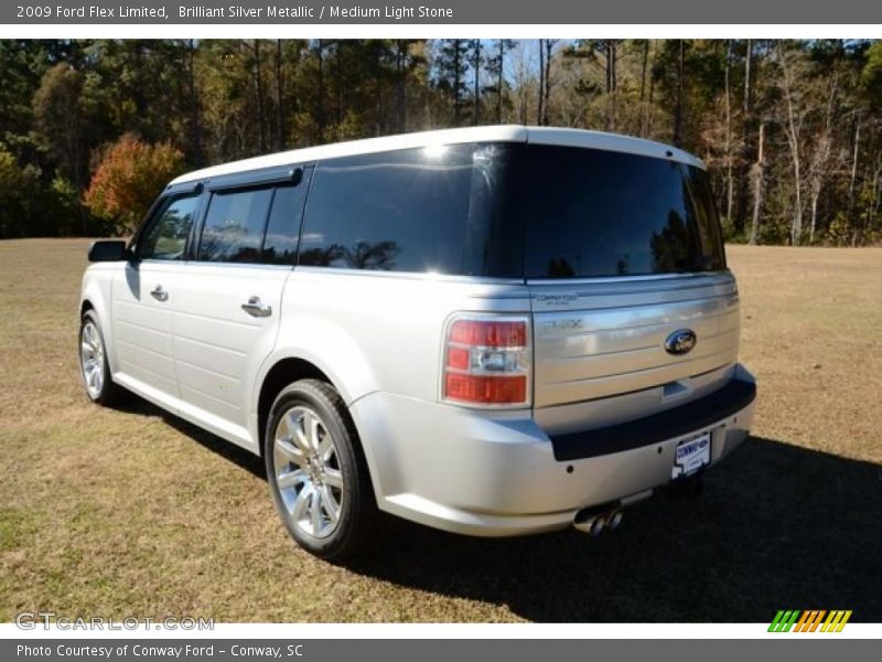 Brilliant Silver Metallic / Medium Light Stone 2009 Ford Flex Limited