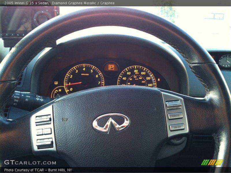 Diamond Graphite Metallic / Graphite 2005 Infiniti G 35 x Sedan