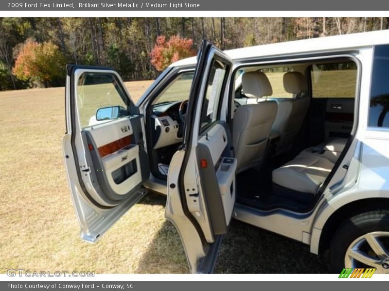 Brilliant Silver Metallic / Medium Light Stone 2009 Ford Flex Limited
