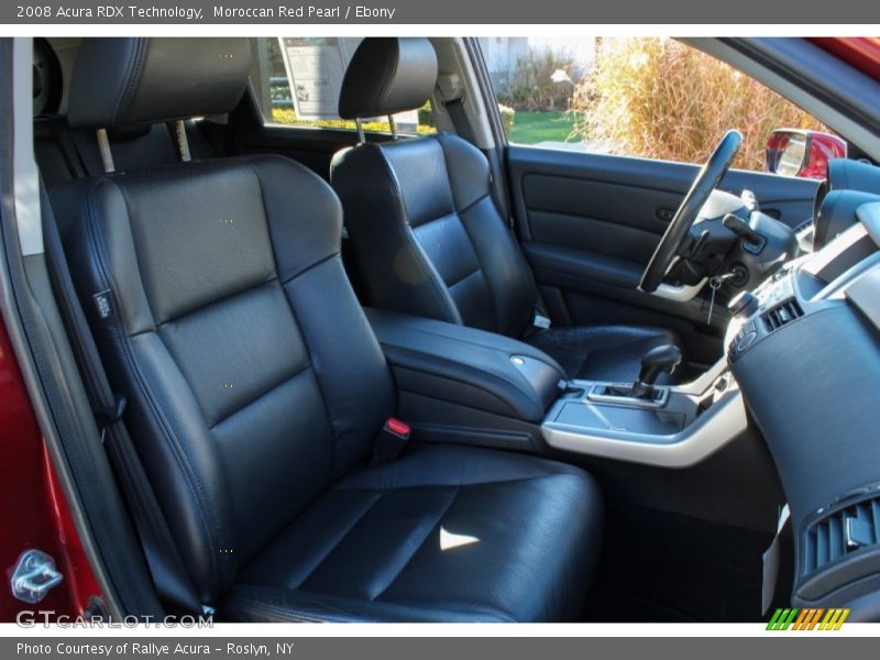 Moroccan Red Pearl / Ebony 2008 Acura RDX Technology