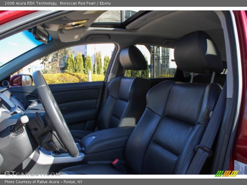 Moroccan Red Pearl / Ebony 2008 Acura RDX Technology