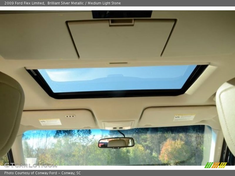 Brilliant Silver Metallic / Medium Light Stone 2009 Ford Flex Limited