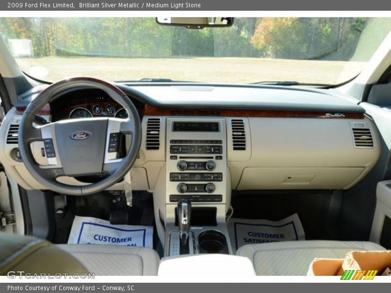 Brilliant Silver Metallic / Medium Light Stone 2009 Ford Flex Limited