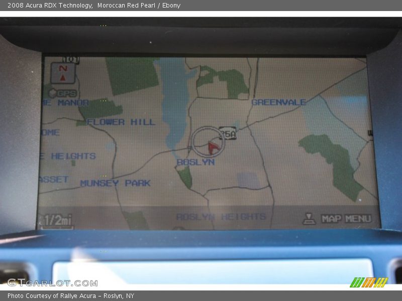 Moroccan Red Pearl / Ebony 2008 Acura RDX Technology