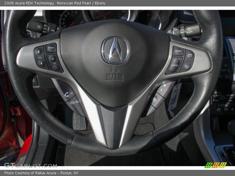 Moroccan Red Pearl / Ebony 2008 Acura RDX Technology