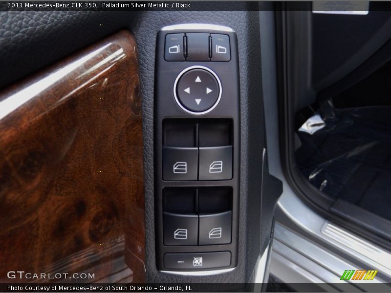 Palladium Silver Metallic / Black 2013 Mercedes-Benz GLK 350