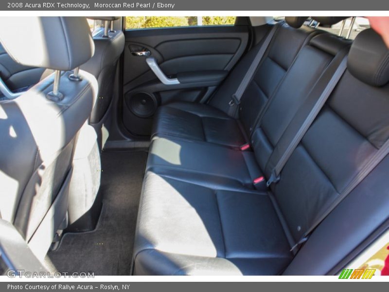 Moroccan Red Pearl / Ebony 2008 Acura RDX Technology