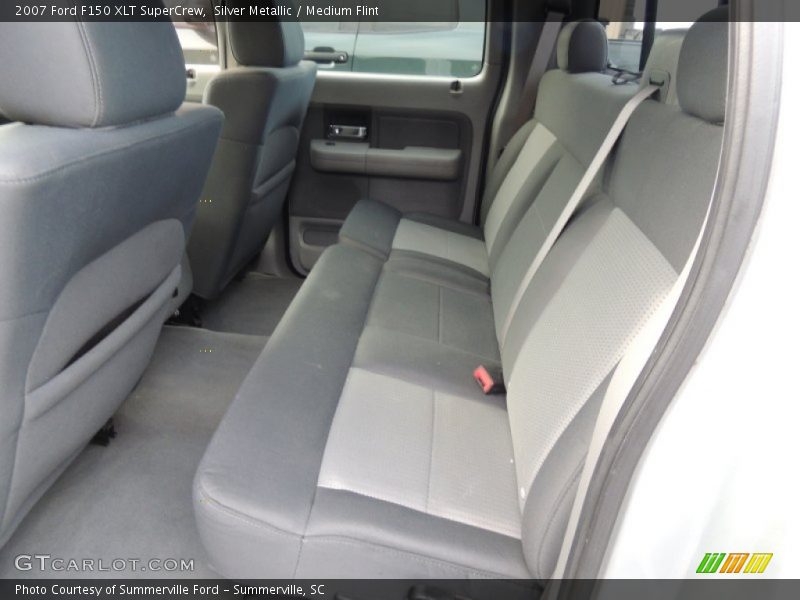 Silver Metallic / Medium Flint 2007 Ford F150 XLT SuperCrew