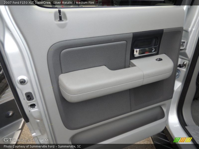 Silver Metallic / Medium Flint 2007 Ford F150 XLT SuperCrew
