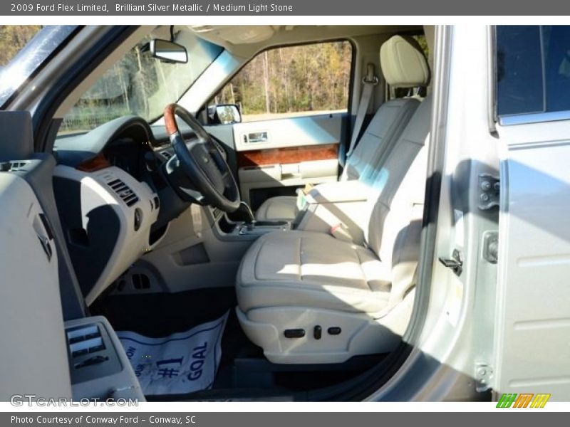 Brilliant Silver Metallic / Medium Light Stone 2009 Ford Flex Limited