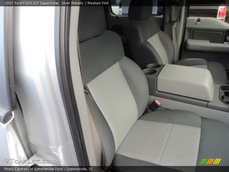 Silver Metallic / Medium Flint 2007 Ford F150 XLT SuperCrew