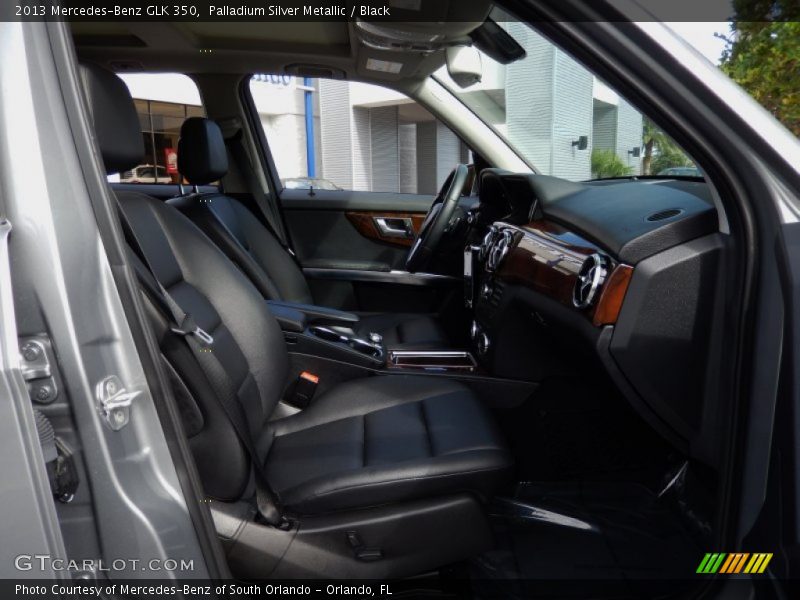 Palladium Silver Metallic / Black 2013 Mercedes-Benz GLK 350