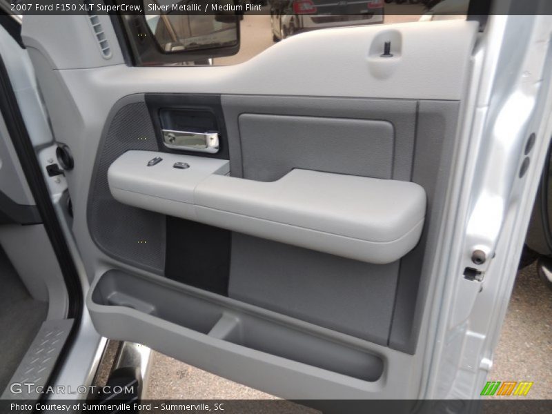 Silver Metallic / Medium Flint 2007 Ford F150 XLT SuperCrew