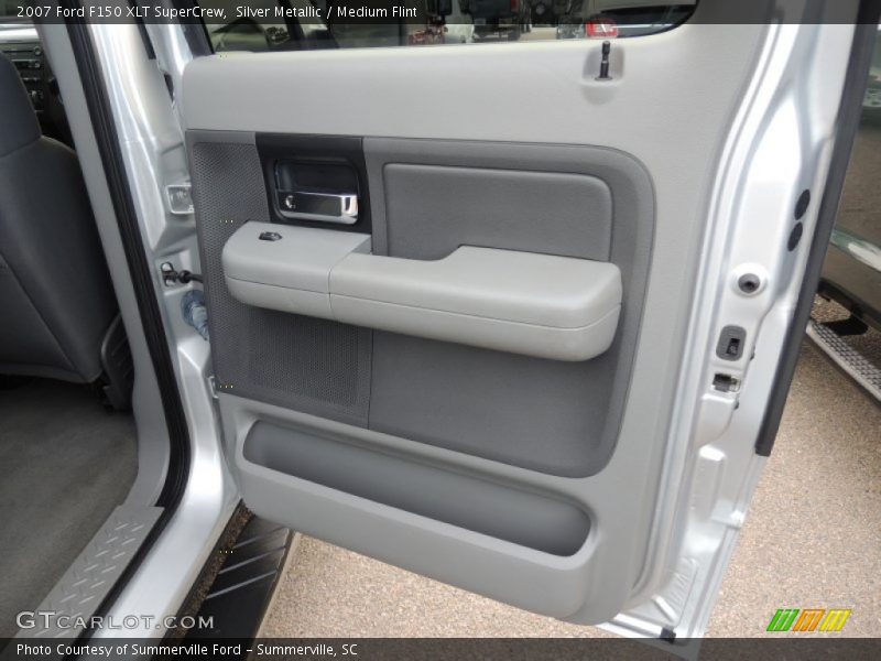 Silver Metallic / Medium Flint 2007 Ford F150 XLT SuperCrew